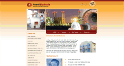 Desktop Screenshot of anandelectricals.net